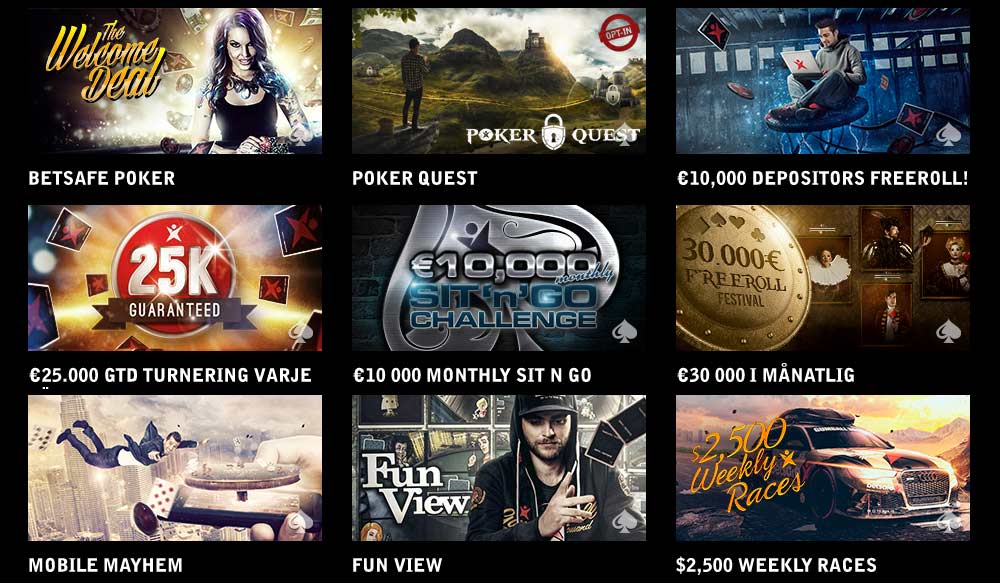 Betsafe Poker Specialerbjudanden