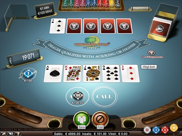 caribbean stud poker